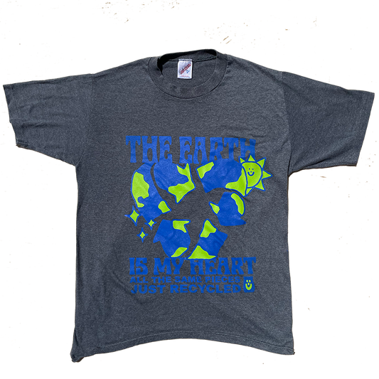 NEW LOOK THE EARTH - M - CHARCOAL