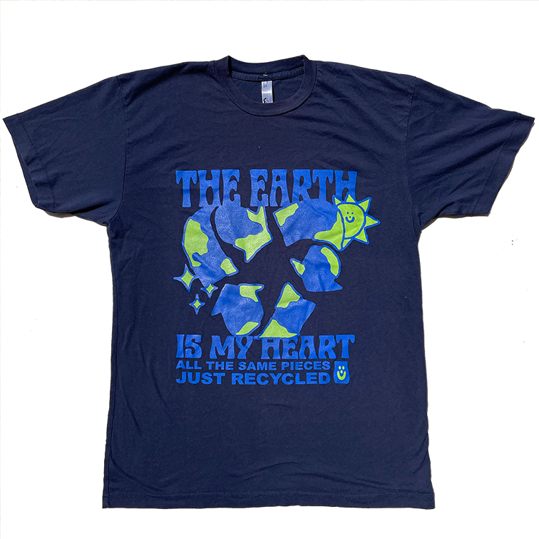NEW LOOK THE EARTH - M - DARK BLUE
