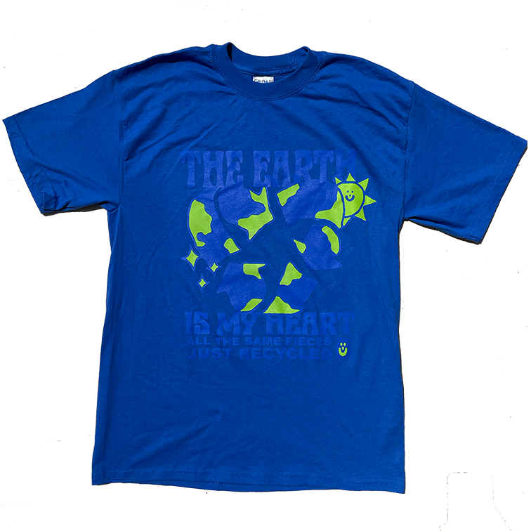 NEW LOOK THE EARTH - M - BLUE