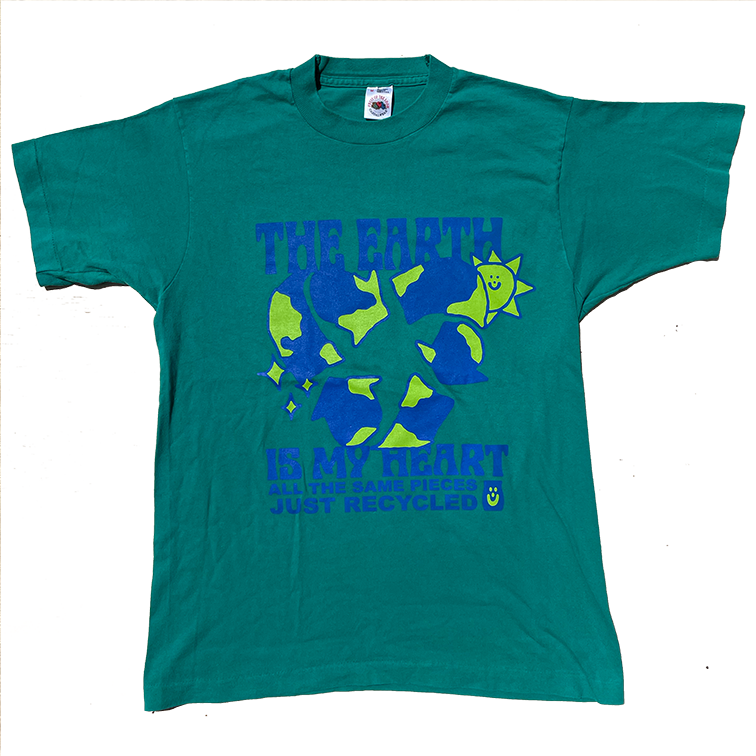 NEW LOOK THE EARTH - M - TEAL