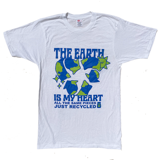 NEW LOOK THE EARTH - L - WHITE
