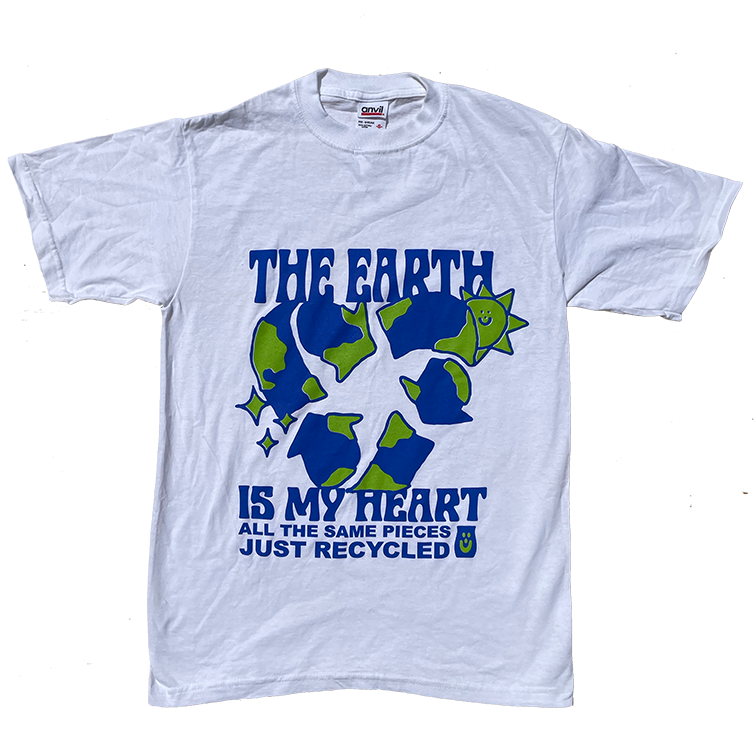 NEW LOOK THE EARTH - S - WHITE ANVIL
