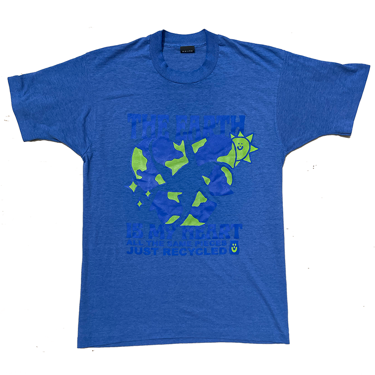 NEW LOOK THE EARTH - L - HEATHER BLUE