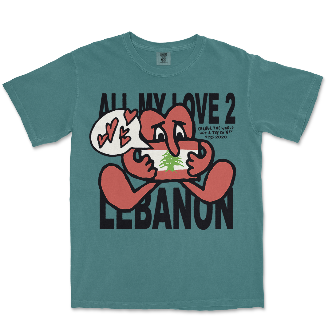 LOVE 2 LEBANON TEE