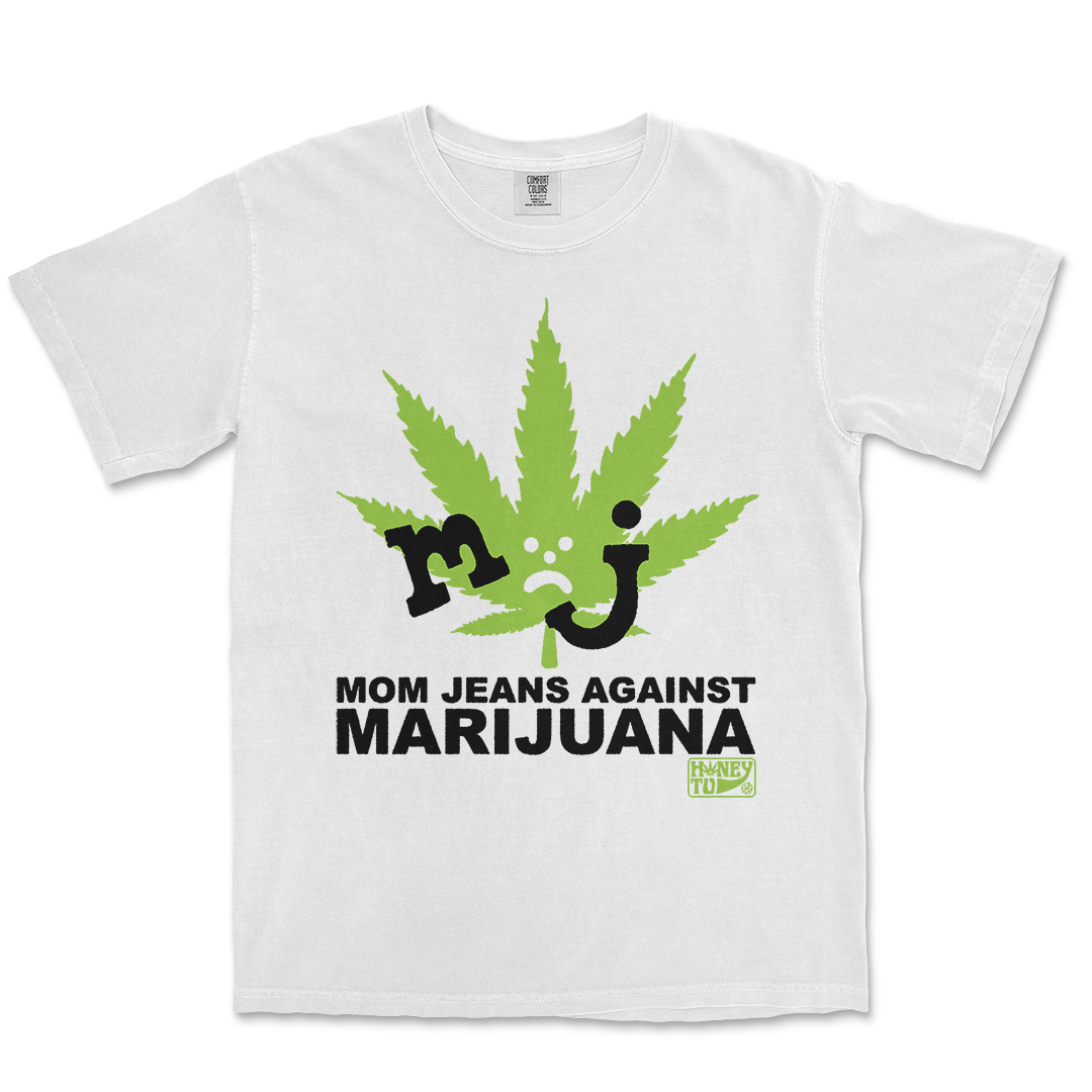 MJ AGAINST WEED TEE