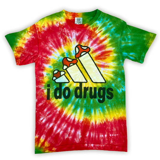 I DO DRUGS TIE-DYE TEE