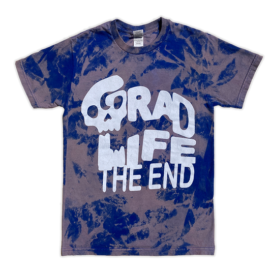 GRAD LIFE THE END BLEACHED TEE