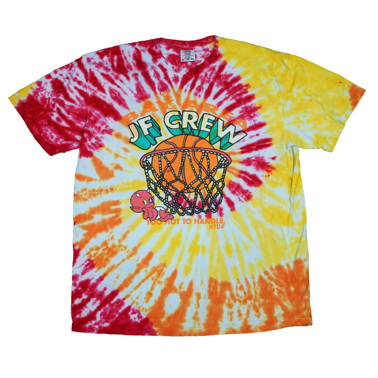 JF BALL TIE-DYE TEE 6 - XL