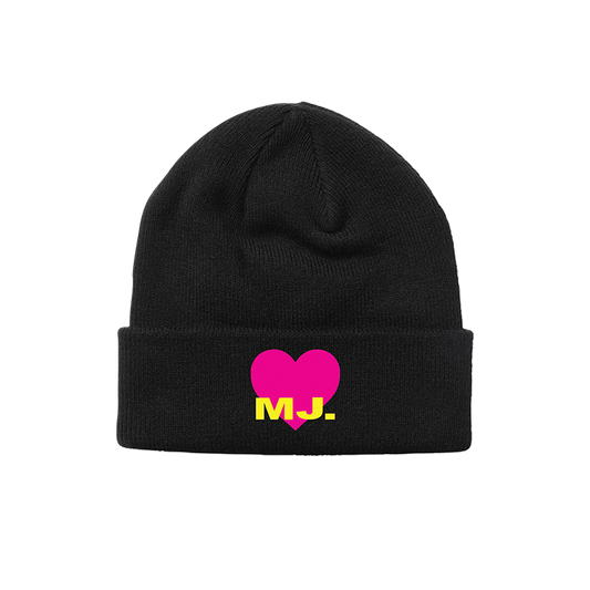 MJ HEART BEANIE