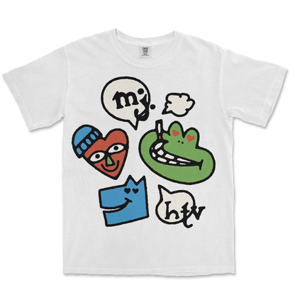 MOM JEANS. POP ART TEE