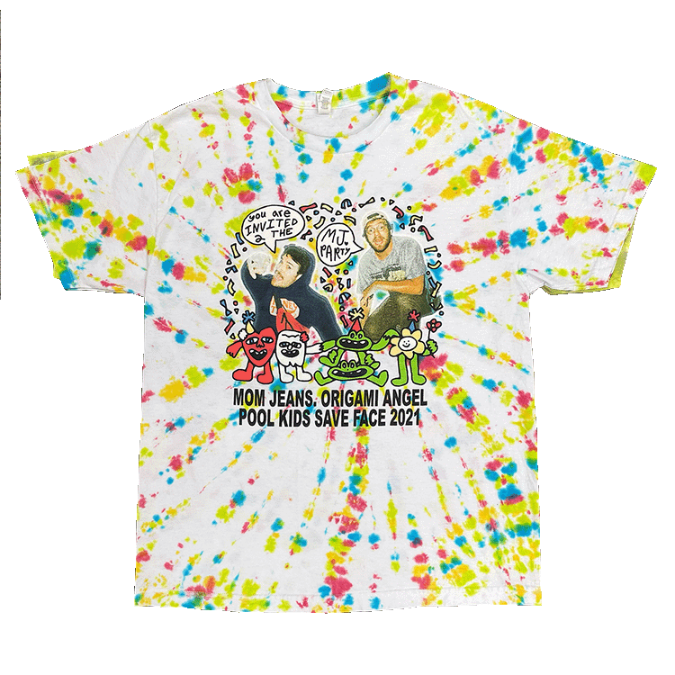 MJ CONFETTI PARTY TIE-DYE TEE