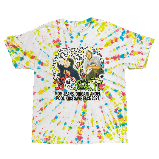 MJ CONFETTI PARTY TIE-DYE TEE