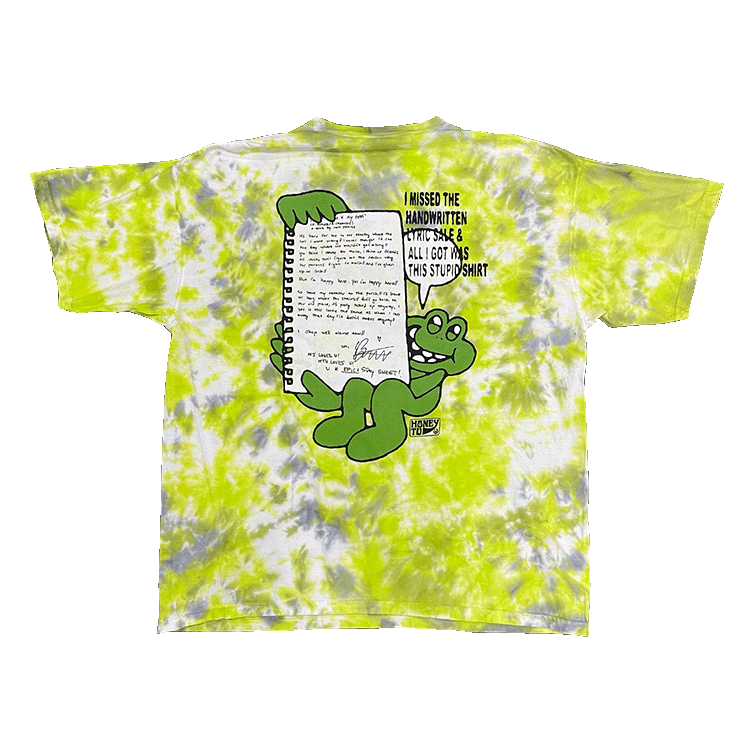 MJ LYRICS TIE-DYE TEE - 2XL