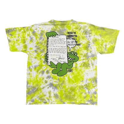 MJ LYRICS TIE-DYE TEE - 2XL