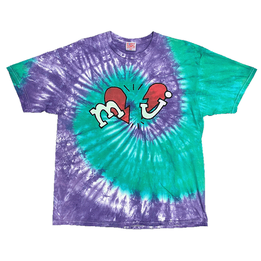 MJ BROKEN HEART TIE-DYE TEE - XL