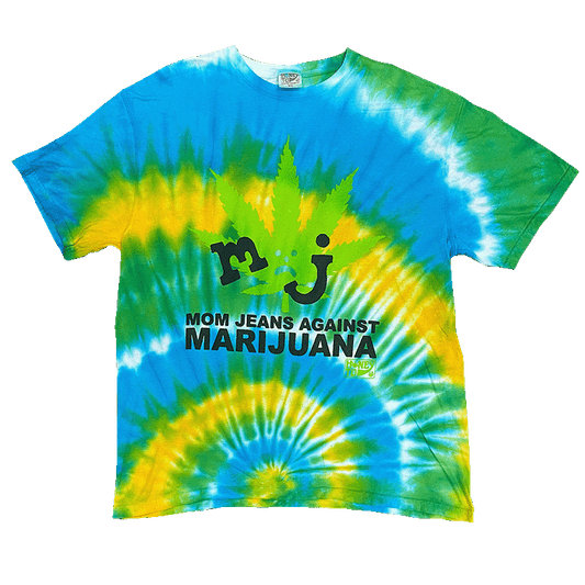 MJ MARIJUANA TIE-DYE TEE - XL
