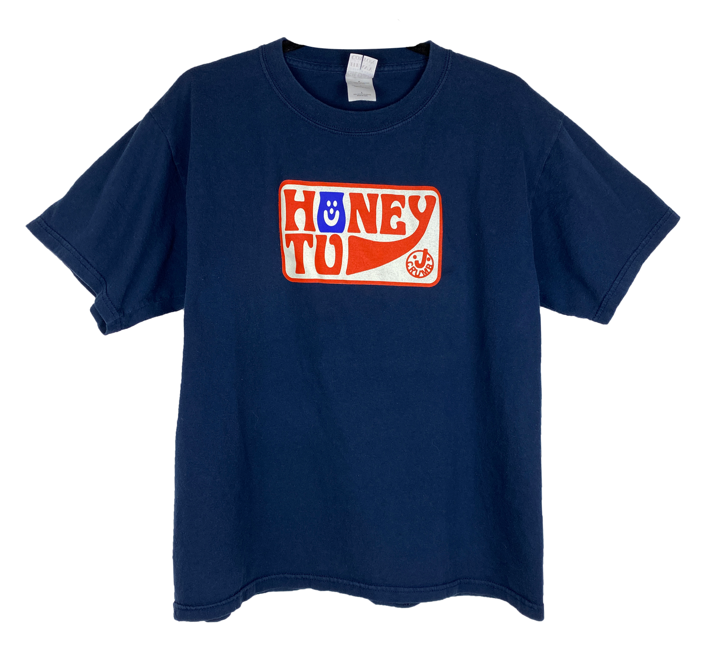 UPCYCLE TEE - L - NAVY BLUE