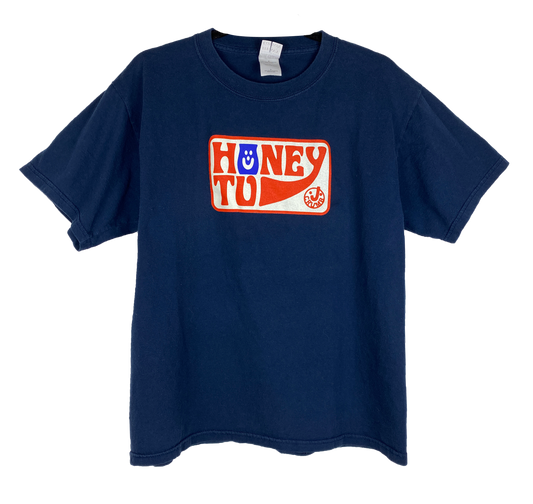 UPCYCLE TEE - L - NAVY BLUE