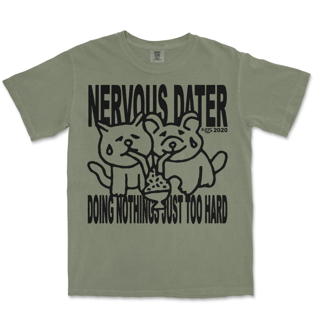 NERVOUS DATER TEE