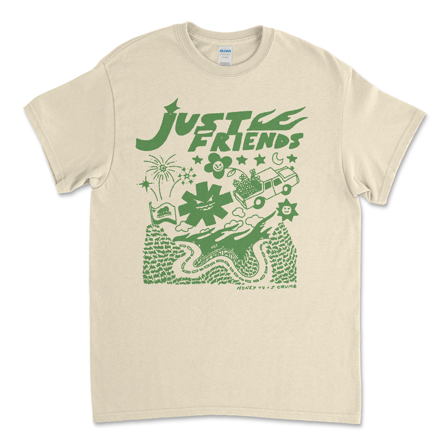 RUNAWAY FLOWER TEE