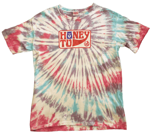 RASPBERRY BURST BOX LOGO TEE - 1 - L