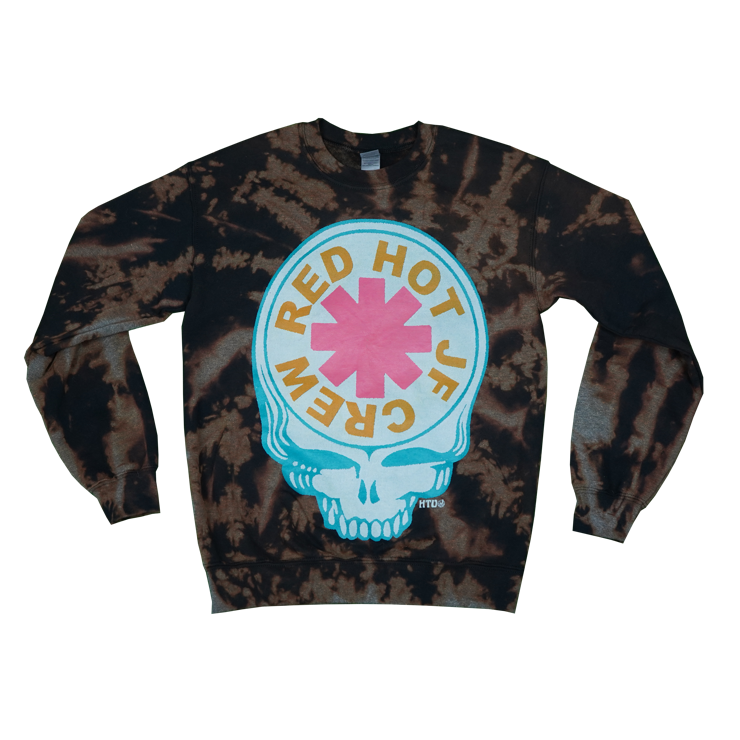 RED HOT JF BLEACHED CREW 1 - S