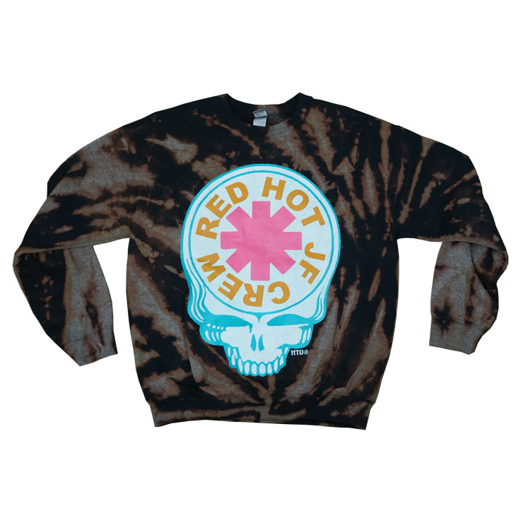 RED HOT JF BLEACHED CREW 2 - M