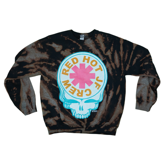 RED HOT JF BLEACHED CREW 2 - M