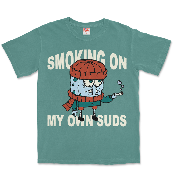 SMOKING ON SUDS TEE