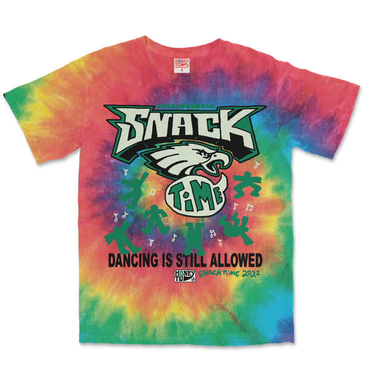 TIE-DYE SNACKTIME TEE