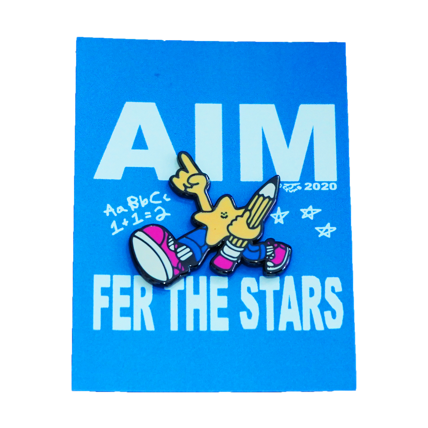 AIM 4 THE STARS PIN