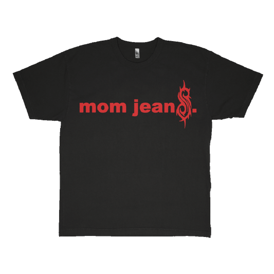 MOM JEANS. SLIPKNOT TEE