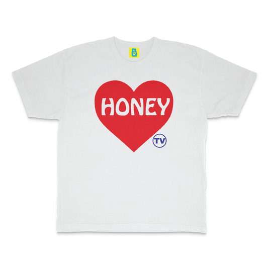 HONEY TV HEART TEE