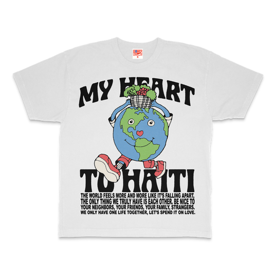 MY HEART TO HAITI TEE