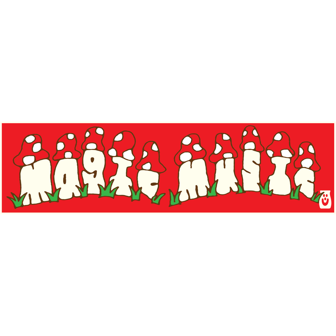 MAGIC MUSIC BUMPER STICKER