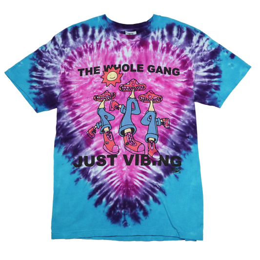 VIBING TIE-DYE TEE - 16 - M