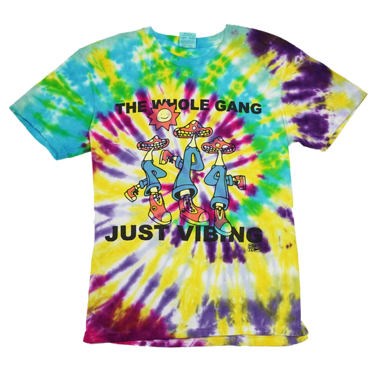 VIBING TIE-DYE TEE - 18 - M