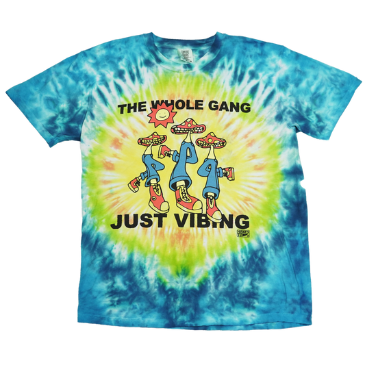 VIBING TIE-DYE TEE - 26 - L