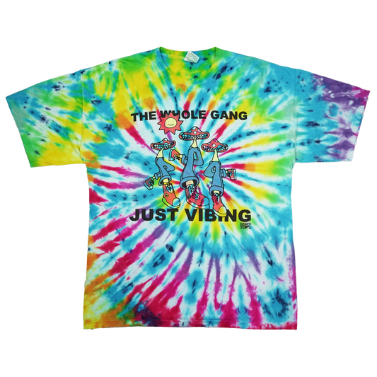 VIBING TIE-DYE TEE - 31 - 2XL