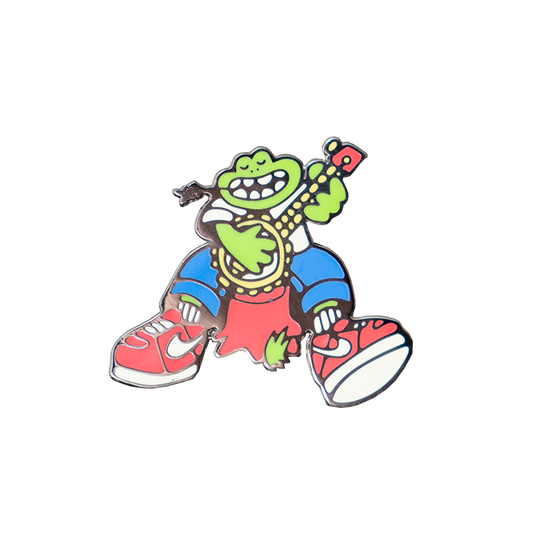 FROG BANJO PIN